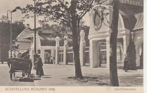 München - Haupteingang Ausstellung 1908 ngl 216.361