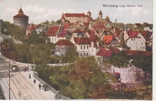 Nürnberg Blick vom Hallertor ngl 217.126