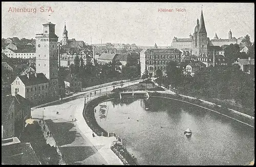 Altenburg in Sachsen-Anhalt Kleiner Teich feldpgl1918 139.088