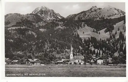 Bayrischzell mit Wendelstein ngl C7802