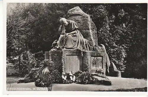 Gutach im Schwarzwald Kriegerdenkmal ngl C8326