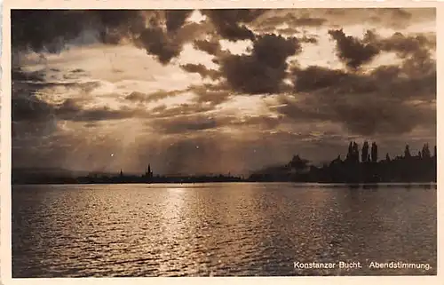 Konstanz am Bodensee Bucht Abendstimmung gl1937 140.950