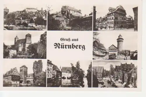 Nürnberg Mehrbildkarte ngl 217.146