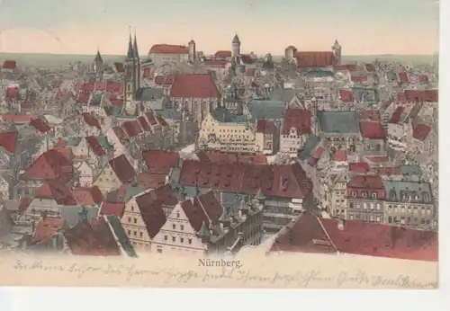 Nürnberg Panorama gl1906 217.131