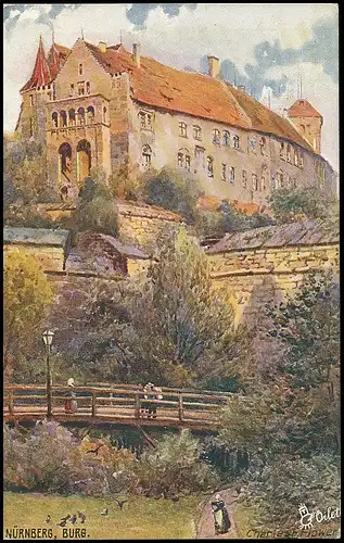 Nürnberg Die Burg gl1919 138.491