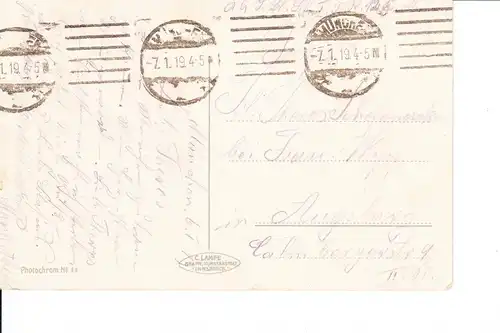 München - Totalansicht vom Maximilianeum aus feldpgl1919 216.208