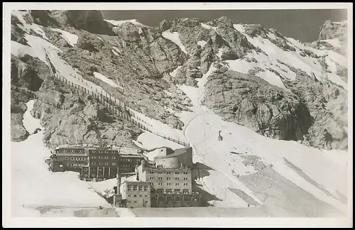 Bayerische Zugspitzbahn Hotel Schneefernerhaus gl1934 137.231