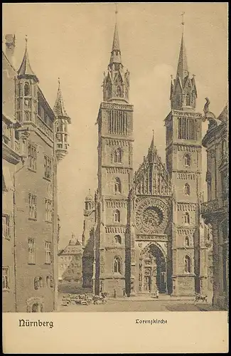 Nürnberg Lorenzkirche ngl 138.532