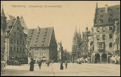 Nürnberg Königstraße (Lorenzkirche) ngl 138.579