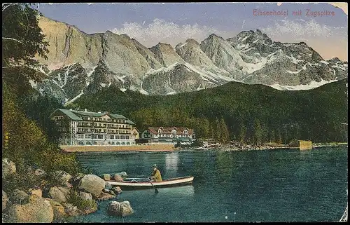 Eibsee mit Zugspitze glca.1910 137.188