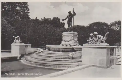 München - Vater Rheinbrunnen feldpgl1942 216.697