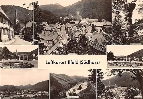 Ilfeld (Südharz) Teilansichten gl1963 143.408