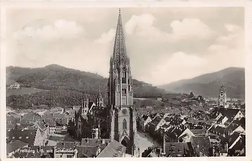 Freiburg im Breisgau Münster mit Schlossberg gl1940 141.121