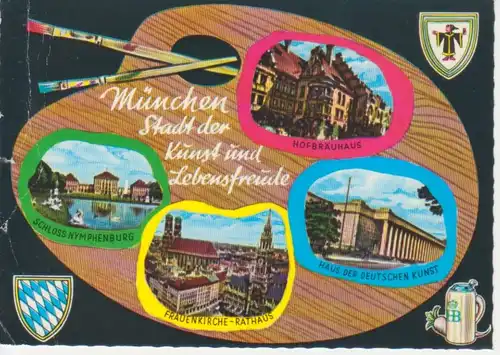 München - Stadt der Kunst und Lebensfreude gl1969 216.746