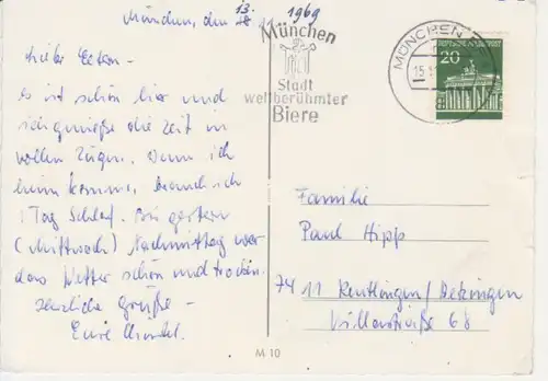 München - Stadt der Kunst und Lebensfreude gl1969 216.746