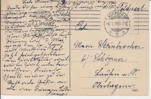 Nürnberg Kaiserstallung feldpgl1918 217.192