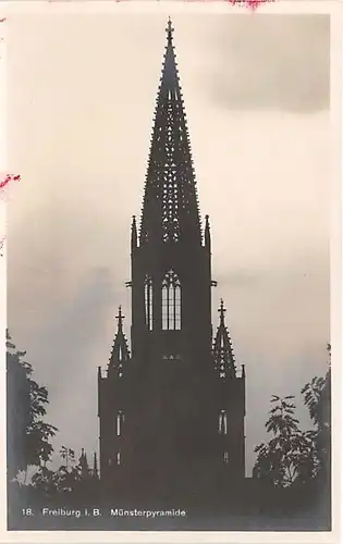 Freiburg im Breisgau Münsterpyramide ngl 141.116