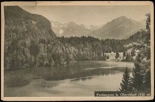 Freibergsee bei Oberstdorf gl1923 137.550