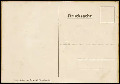 Mechanische Karte: Straßburg Astronomische Münsteruhr ngl 138.669