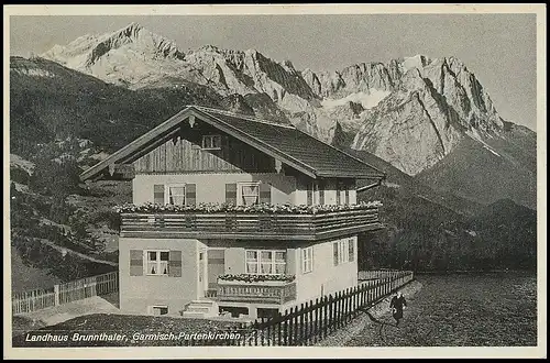 Garmisch-Partenkirchen Landhaus Brunnthaler gl1941 137.330