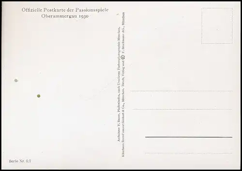 Oberammergau - Passionsspiele 1930 ngl 137.814