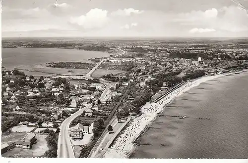 Ostseebad Eckernförde Luftbild gl1969? C8161