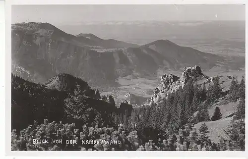 Blick von der Kampenwand nahe Aschau ngl C7963