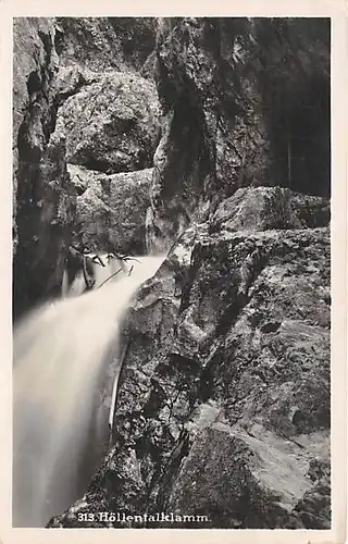 Höllental-Klamm bei Garmisch-Partenkirchen gl1929 143.802