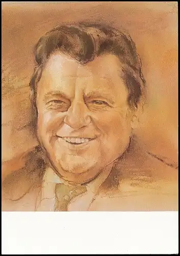 Porträt Franz Josef Strauß ngl 138.617