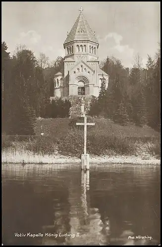 Starnberger See Votiv-Kapelle König Ludwig II. gl1932 139.291