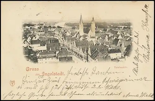 Ingolstadt Stadtpanorama gl1898 138.210