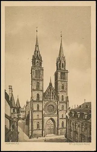 Nürnberg St. Lorenzkirche ngl 138.483