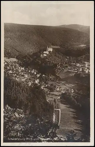 Schwarzburg Blick vom Trippstein glca.1930 139.060