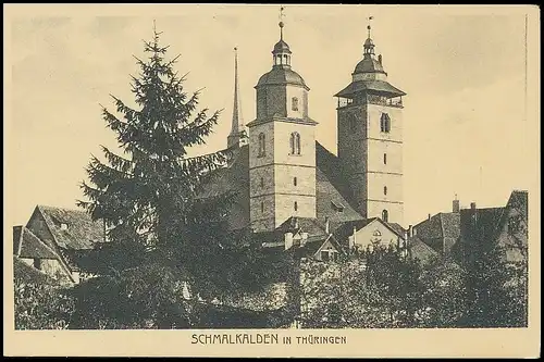 Schmalkalden/Thüringen Teilansicht ngl 139.025