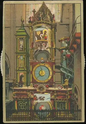 Mechanische Karte: Straßburg Astronomische Münsteruhr ngl 138.670