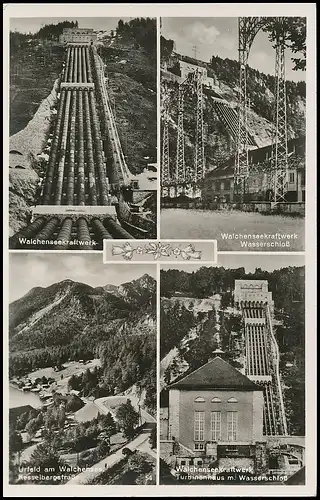 Walchenseekraftwerk Wasserschloss Urfeld ngl 138.411