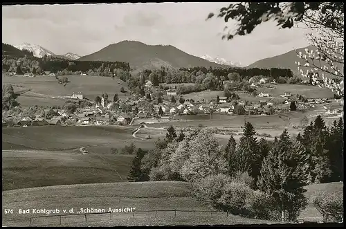 Bad Kohlgrub von der Schönen Aussicht gl1957 138.431