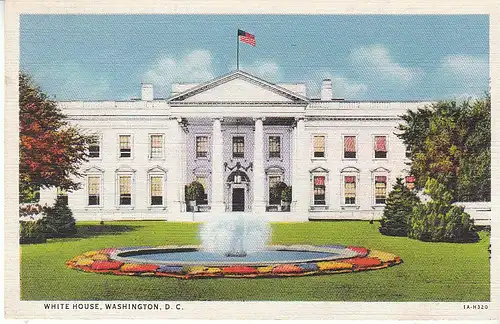 USA Washington D.C. White House gl1935 C8110