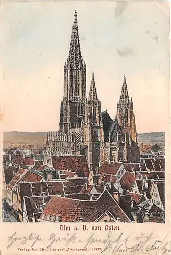 Ulm a.D. Münster von Osten gl1903 142.779