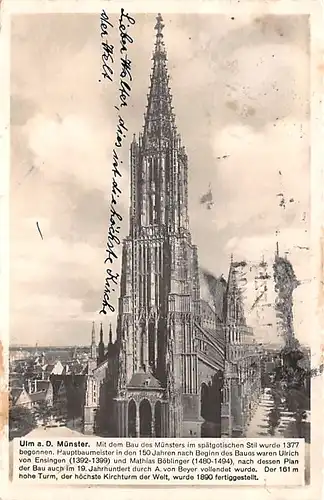 Ulm a.D. Münster gl1941 142.764