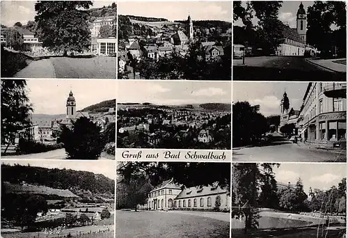 Bad Schwalbach Teilansichten gl1962 143.937