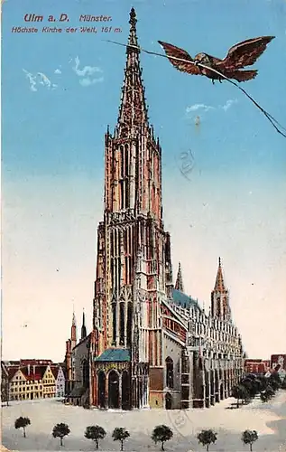 Ulm a.D. Münster feldpgl1914 142.829