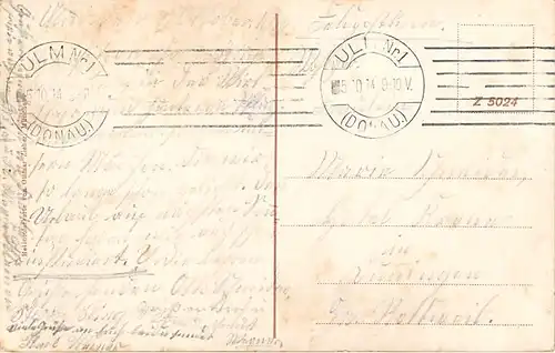 Ulm a.D. Münster feldpgl1914 142.829