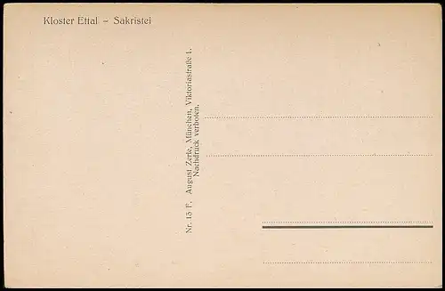 Kloster Ettal Sakristei ngl 138.339