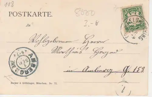 München - Maximiliansplatz gl1903 216.316