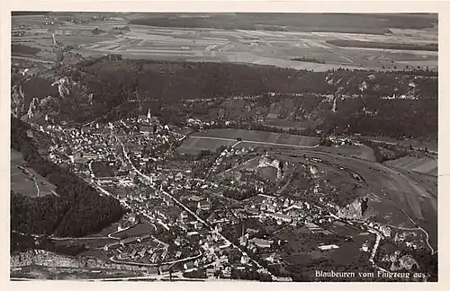 Blaubeuren Panorama vom Flugzeug aus ngl 142.844