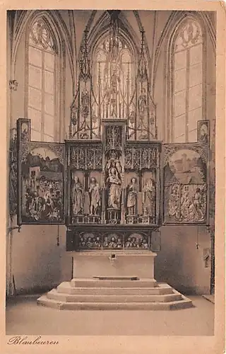 Blaubeuren Hochaltar in der Klosterkirche ngl 142.854