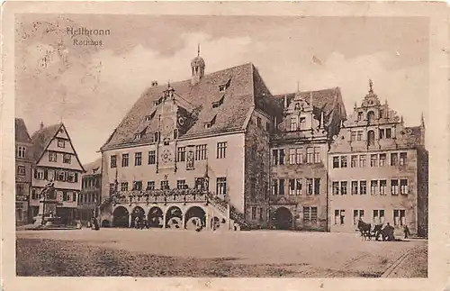 Heilbronn a.N. Rathaus gl1918 141.838