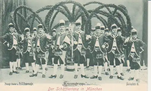 München - Schäfflertanz Kronengruppe ngl 216.345