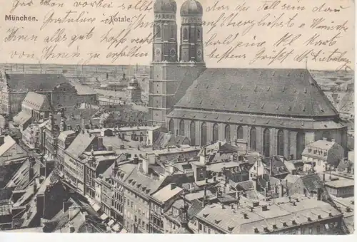 München - Total mit Frauenkirche gl1908? 216.434